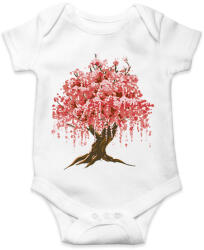 printfashion Sakura fa - Baba Body - Fehér (17142014)