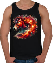 printfashion ló - Férfi atléta - Fekete (17281668)