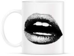 printfashion Dotted Lips - Bögre - Fehér (17394125)
