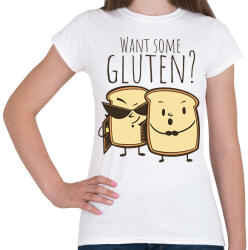 printfashion Glutén díler - Női póló - Fehér (17074308)