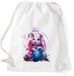 printfashion húsvéti nyuszi - Sportzsák, Tornazsák - Fehér (17380318)