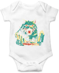 printfashion Catzilla - Baba Body - Fehér (17156430)