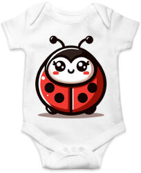 printfashion Katicabogár - Baba Body - Fehér (17474640)
