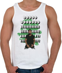 printfashion DO IT - Férfi atléta - Fehér (17254216)