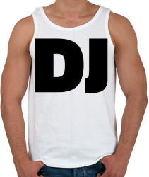 printfashion Dj - Férfi atléta - Fehér (17365246)