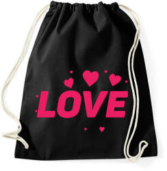 printfashion Love - Sportzsák, Tornazsák - Fekete (17218259)