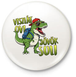 printfashion Viszlát ovi jövök suli - Kitűző, hűtőmágnes - Fehér (17488142)