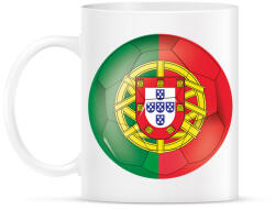 printfashion Portugál labda - Bögre - Fehér (17088373)