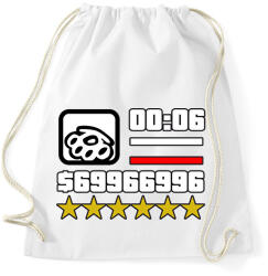 printfashion Gta Hud - Sportzsák, Tornazsák - Fehér (17419326)