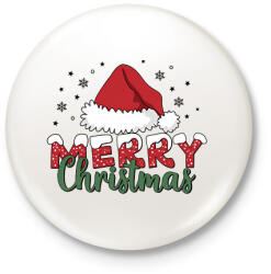 printfashion mikulás sapka - Kitűző, hűtőmágnes - Fehér (17174930)