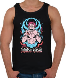 printfashion jujutsu kaisen - sukuna - Férfi atléta - Fekete (17412253)