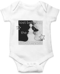 printfashion Lost Between the notes, I found myself - Baba Body - Fehér (17186166)