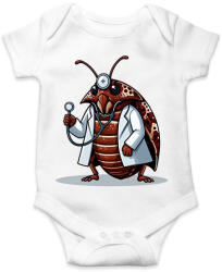 printfashion Orvos - Baba Body - Fehér (17346322)