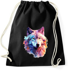 printfashion farkas - Sportzsák, Tornazsák - Fekete (17272341)