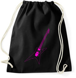 printfashion Gitár - Sportzsák, Tornazsák - Fekete (17431927)