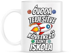 printfashion ÓVODA TELJESÍTVE - Bögre - Fehér (17486771)