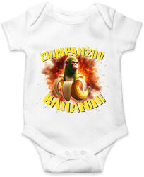 printfashion Chimpanzini Bananini - Baba Body - Fehér (17438526)