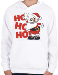 printfashion Menő télapó - Gyerek kapucnis pulóver - Fehér (17013621)