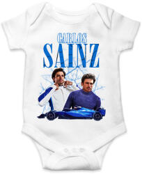 printfashion Carlos Sainz Williams 2025 - Baba Body - Fehér (17316262)