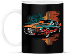 printfashion Autó - Bögre - Fekete (17375204)