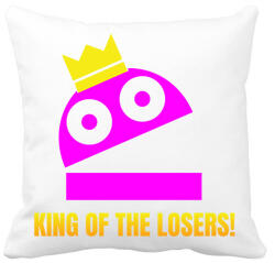printfashion R. E. P. O. - King of the losers szinezhető - Párnahuzat, Díszpárnahuzat - Fehér (17418263)