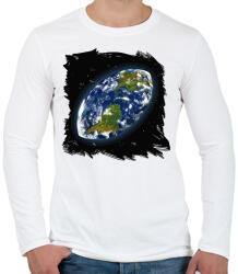 printfashion Rögbi világ - Férfi hosszú ujjú póló - Fehér (17137691)