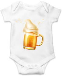 printfashion Sörözés - Baba Body - Fehér (16936048)