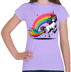 printfashion Pukikornis - Női póló - Viola (17457953)