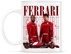 printfashion Ferrari 2025 Forma1 - Bögre - Fehér (17312139)