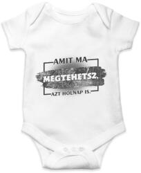 printfashion Amit ma megtehetsz azt holnap is - Baba Body - Fehér (17214162)