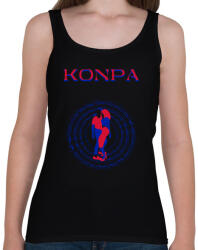 printfashion Konpa (Kompa) táncos S0201-ForBlackOnly - Női atléta - Fekete (16923465)