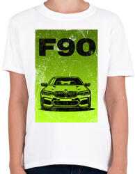 printfashion f90 - Gyerek póló - Fehér (17489160)