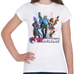 printfashion T3 Arena - Női póló - Fehér (17328415)