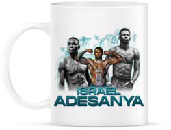 printfashion Israel Adesanya - Bögre - Fehér (17342255)