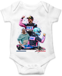 printfashion Pierre Gasly - Baba Body - Fehér (17315317)