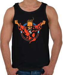 printfashion Thunderdome - Férfi atléta - Fekete (16906055)