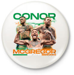 printfashion Conor McGregor - Kitűző, hűtőmágnes - Fehér (17341376)