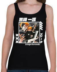 printfashion bleach ichigo - Női atléta - Fekete (17409604)