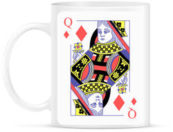 printfashion Dáma káró - Bögre - Fehér (17164477)
