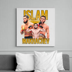 printfashion Islam Makhachev - Vászonkép - Fehér (17340936)
