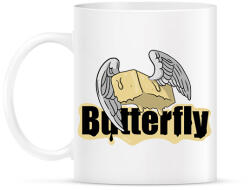 printfashion Butterfly szóvicc - Bögre - Fehér (17286023)