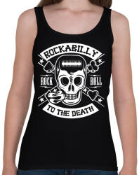 printfashion Rockabilly - Női atléta - Fekete (16928703)