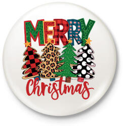 printfashion Christmas - Kitűző, hűtőmágnes - Fehér (17152376)