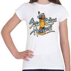 printfashion Szia bátyus - Női póló - Fehér (17434559)