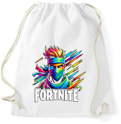printfashion Fortnite - Sportzsák, Tornazsák - Fehér (17290334)
