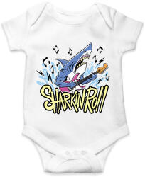 printfashion Gitáros cápa - Baba Body - Fehér (17114162)