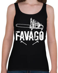 printfashion favágó - Női atléta - Fekete (17465144)