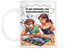 printfashion Ez nem veszekedés! - Bögre - Fehér (16975547)