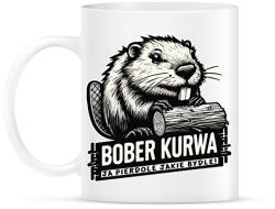 printfashion Bober kurwa - Bögre - Fehér (17158136)
