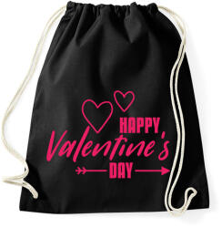 printfashion Valentin nap - Sportzsák, Tornazsák - Fekete (17218709)